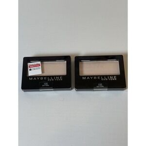 2 Pack Maybelline New York Expert Wear Eyeshadow Singles 10S Soft Pearl 0.08 OZ